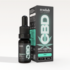 CBD Isolate олія 20% зі смаком м'яти (10мл)