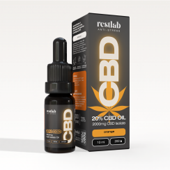 CBD Isolate олія 20% зі смаком мандарину (10мл)
