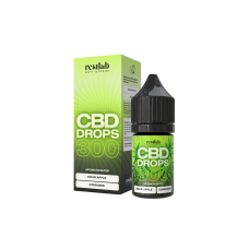 CBD Drops 300 мг Sour Apple, кисле зелене яблуко