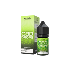 CBD Drops 300 мг Sour Apple, кисле зелене яблуко