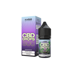 CBD Drops 300 мг Frozen Grape, виноград з прохолодою