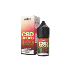 CBD Drops 300 мг Strawberry+Banana, полуниця та банан
